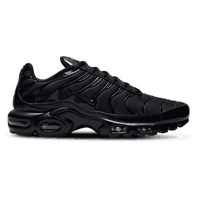 Nike Air Max Plus TN Men's Shoes Triple Black – All Black Tuned Air Running Sneakers 604133-050