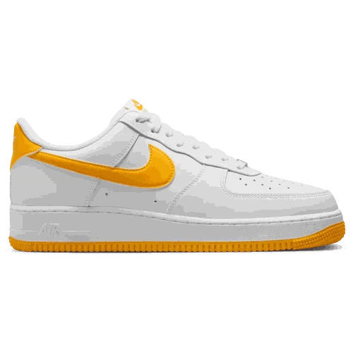 Men’s Nike Air Force 1 ’07 all white side view