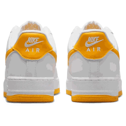 Men’s Nike Air Force 1 ’07 all white side view