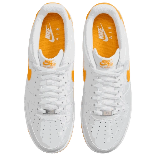 Men’s Nike Air Force 1 ’07 all white side view