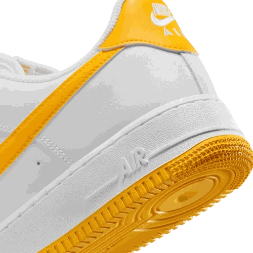 Men’s Nike Air Force 1 ’07 all white side view