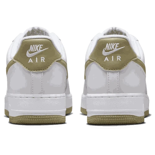 Men’s Nike Air Force 1 ’07 all white side view
