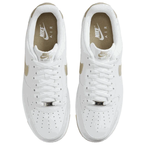 Men’s Nike Air Force 1 ’07 all white side view