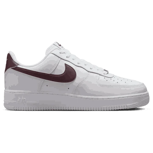 Men’s Nike Air Force 1 ’07 all white side view