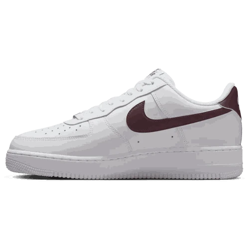 Men’s Nike Air Force 1 ’07 all white side view