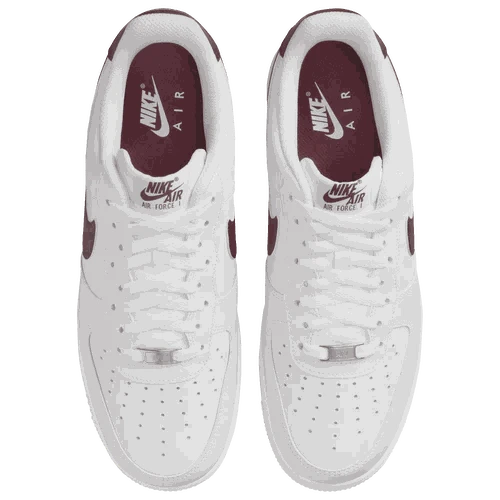 Men’s Nike Air Force 1 ’07 all white side view