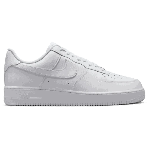 Men’s Nike Air Force 1 ’07 all white side view