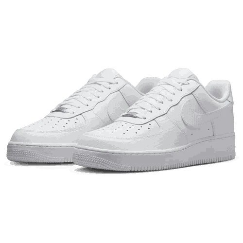 Men’s Nike Air Force 1 ’07 all white side view