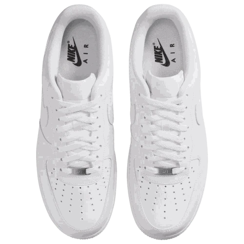 Men’s Nike Air Force 1 ’07 all white side view