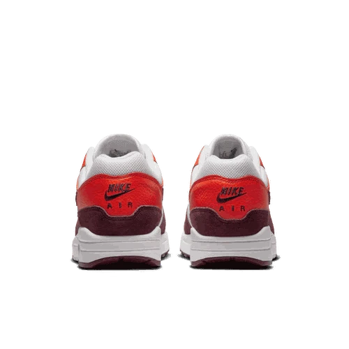 Burgundy Nike Air Max 1 men’s sneakers