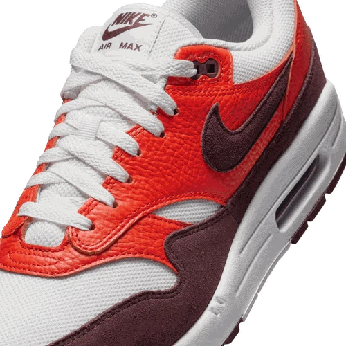 Burgundy Nike Air Max 1 men’s sneakers