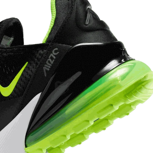 Side view of Nike Air Max 270 kids sneakers