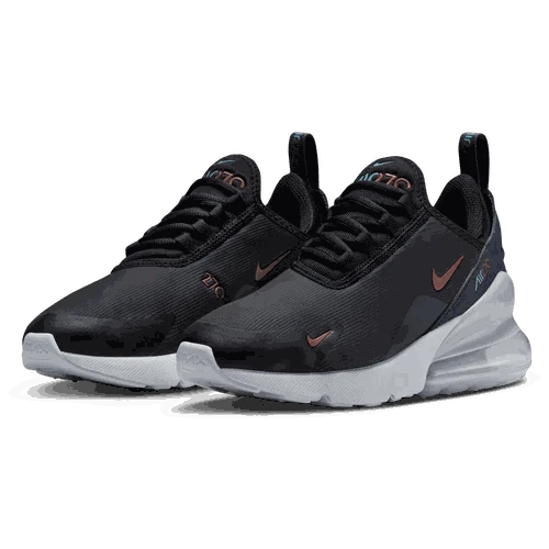 Side view of Nike Air Max 270 kids sneakers