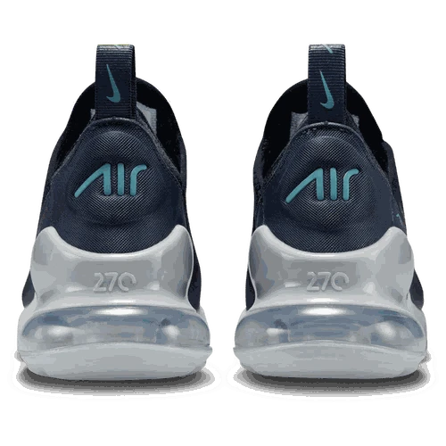 Side view of Nike Air Max 270 kids sneakers