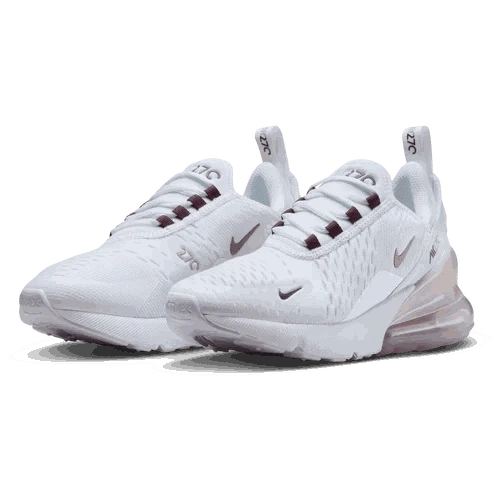 Side view of Nike Air Max 270 kids sneakers