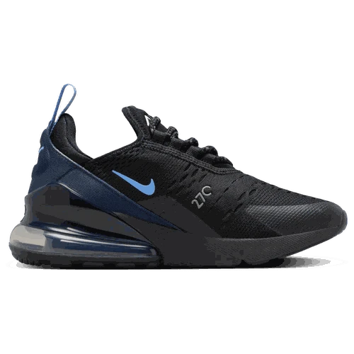 Side view of Nike Air Max 270 kids sneakers