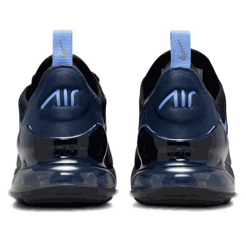 Side view of Nike Air Max 270 kids sneakers