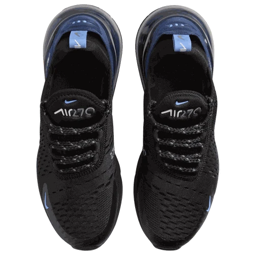 Side view of Nike Air Max 270 kids sneakers