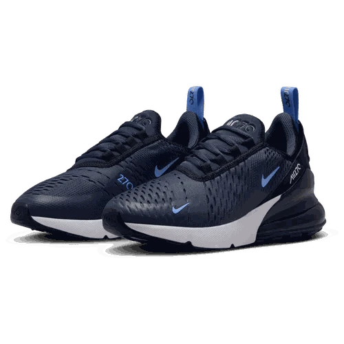 Side view of Nike Air Max 270 kids sneakers