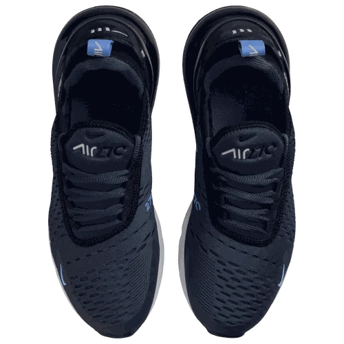 Side view of Nike Air Max 270 kids sneakers