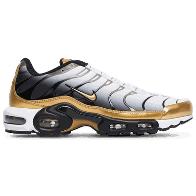 Nike Air Max Tuned 1 'White/Metallic Gold/Black' Men Shoes
