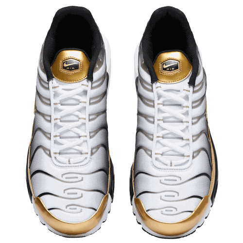 Nike Air Max Plus White/Metallic Gold for men
